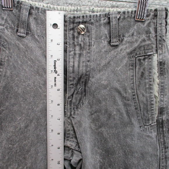Vintage 90's Levi's Sport Jeans Kids 8 Acid Wash Zip Pockets Elastic Button Snap - Picture 6 of 14